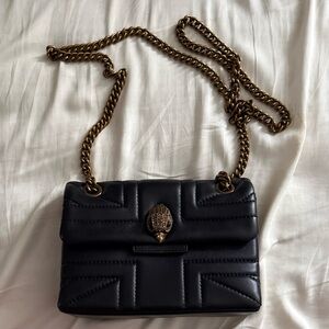 Kurt Geiger Black Designer Chain Shoulder Bag- NEW!